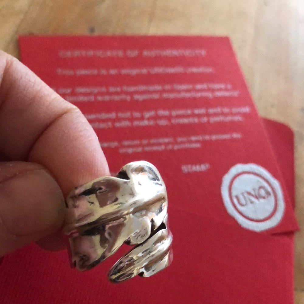 Authentic Ono de 50, Sterling Silver ring.